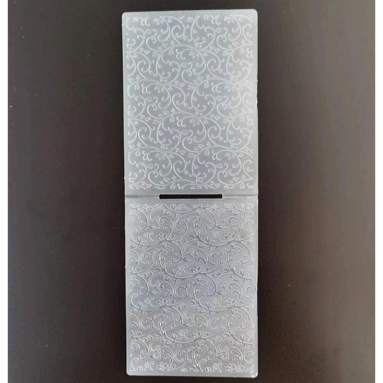 Carpeta de Relieve WJ para Hacer Tarjetas Floral 10.5x14.5cm