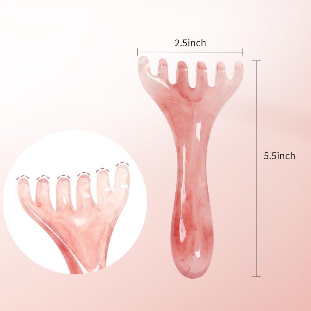 Peine de Masaje TAIHI para Cuero Cabelludo - Resina Natural