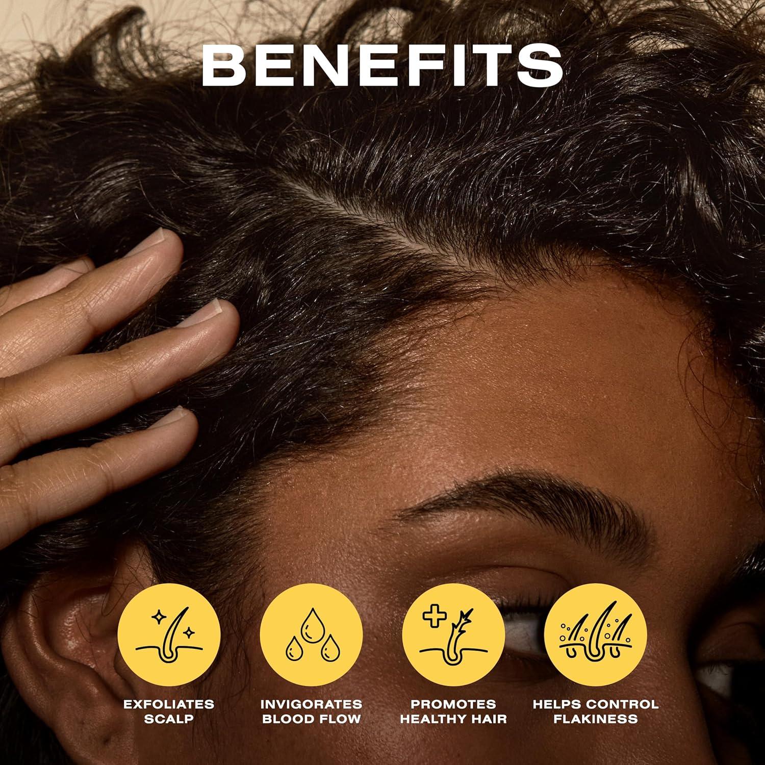 Masajeador de Cuero Cabelludo Ceremonia - Estimula Circulación y Exfolia