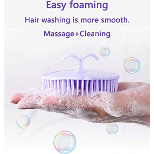 Cepillo Masajeador de Cuero Cabelludo Aroveea - Paquete de 4