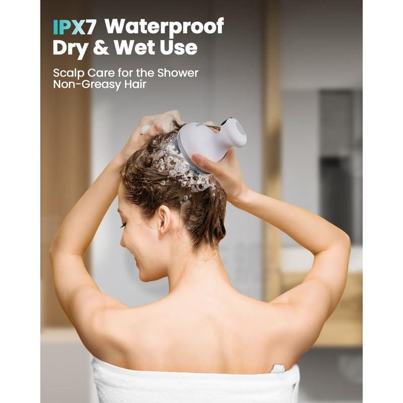 Masajeador de cuero cabelludo eléctrico Puboo ST-702 84 nodos