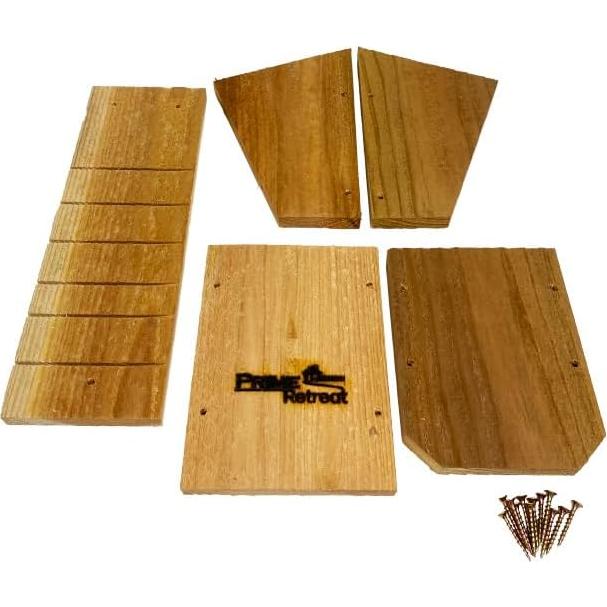 Casas para Murciélagos DIY Prime Retreat - Paquete de 4 Unidades