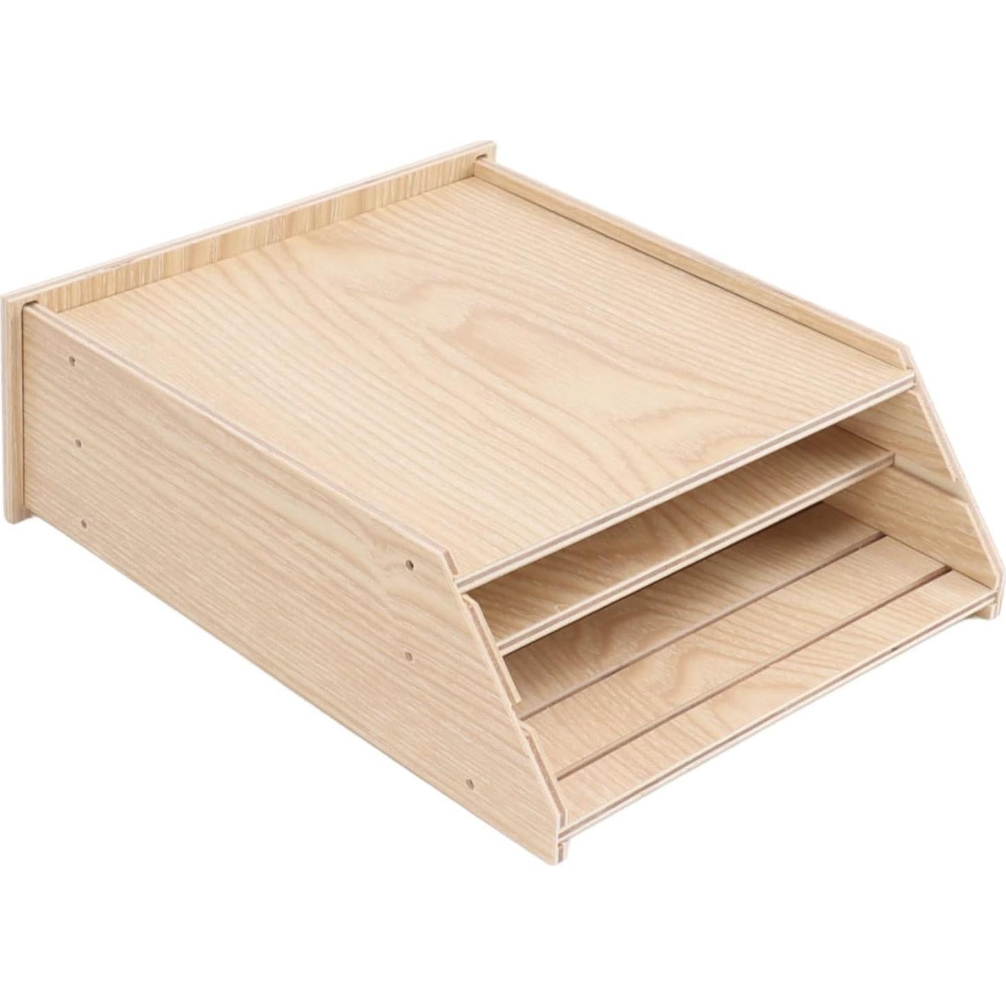 Casa de Murciélagos Luqeeg de Madera Doble Cámara 61x23.6cm