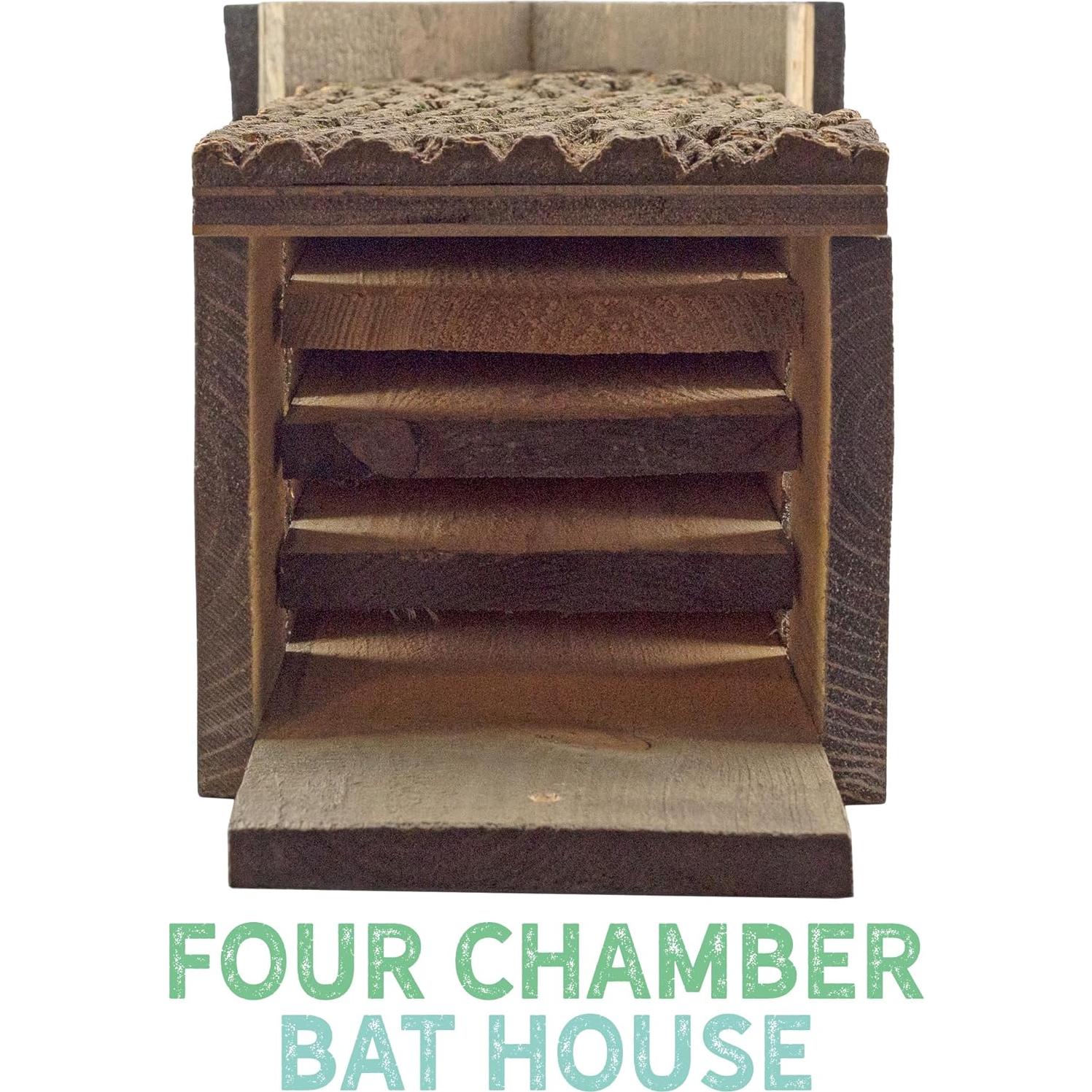 Casa para Murciélagos de 4 Cámaras Uncle Dunkels 61 cm
