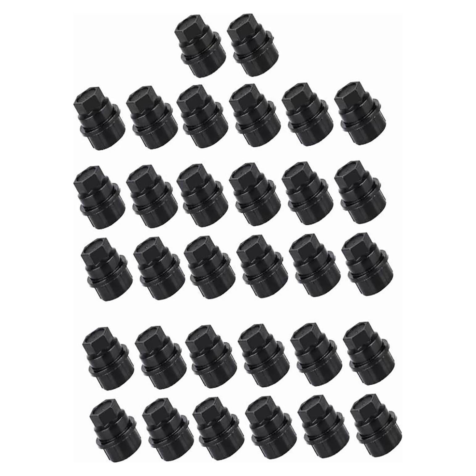 32 Cubiertas de Tuercas de Rueda OSCTAUS 22mm Hexagonal
