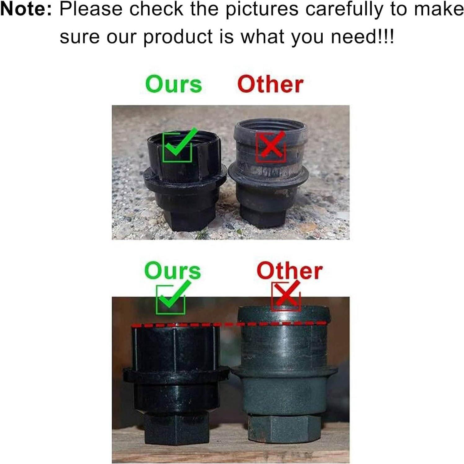 32 Cubiertas de Tuercas de Rueda OSCTAUS 22mm Hexagonal