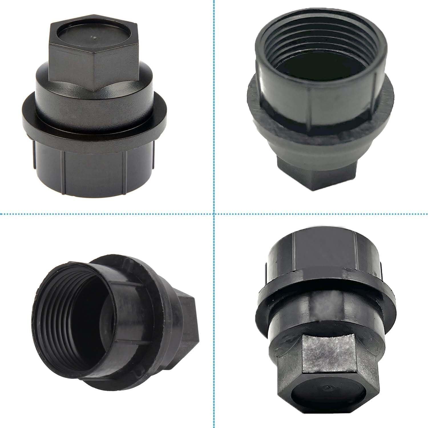 32 Cubiertas de Tuercas de Rueda OSCTAUS 22mm Hexagonal