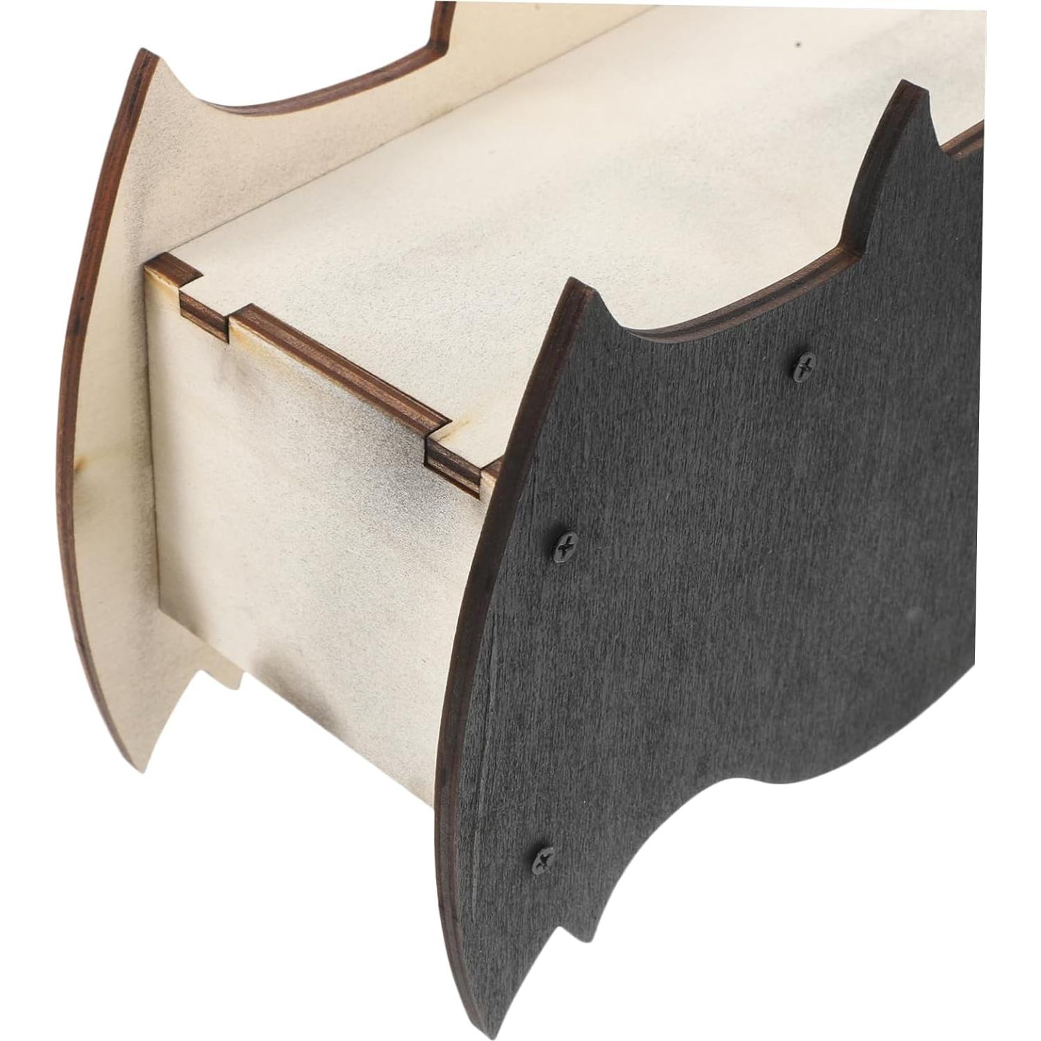 Casa de Murciélagos de Madera STOBAZA Refugio Jardín 12.9x22.5cm