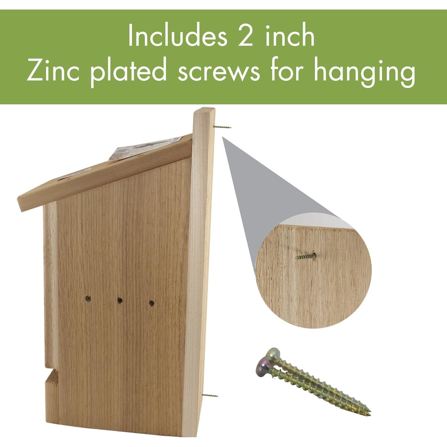 Cabaña para Murciélagos Woodlink BAT1 de Cedro 30 Unidades