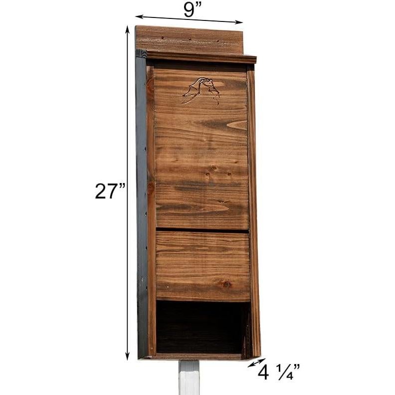 Kit Casa para Murciélagos BestNest Premium con Poste y Guía