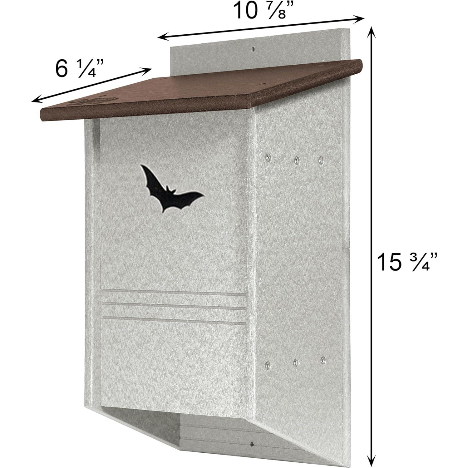Casa para murciélagos Prime Retreat de plástico reciclado 3 celdas
