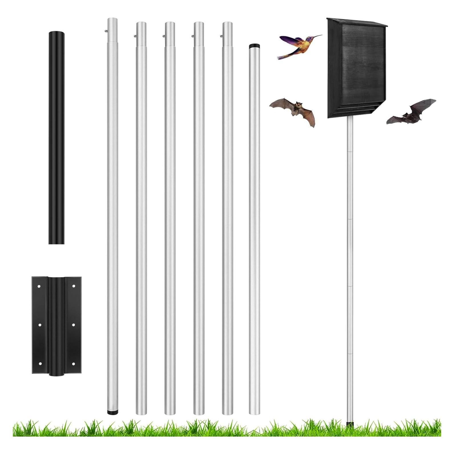 Casa de Pájaro para Golondrinas Moradas Yaocom 5.4m con Poste