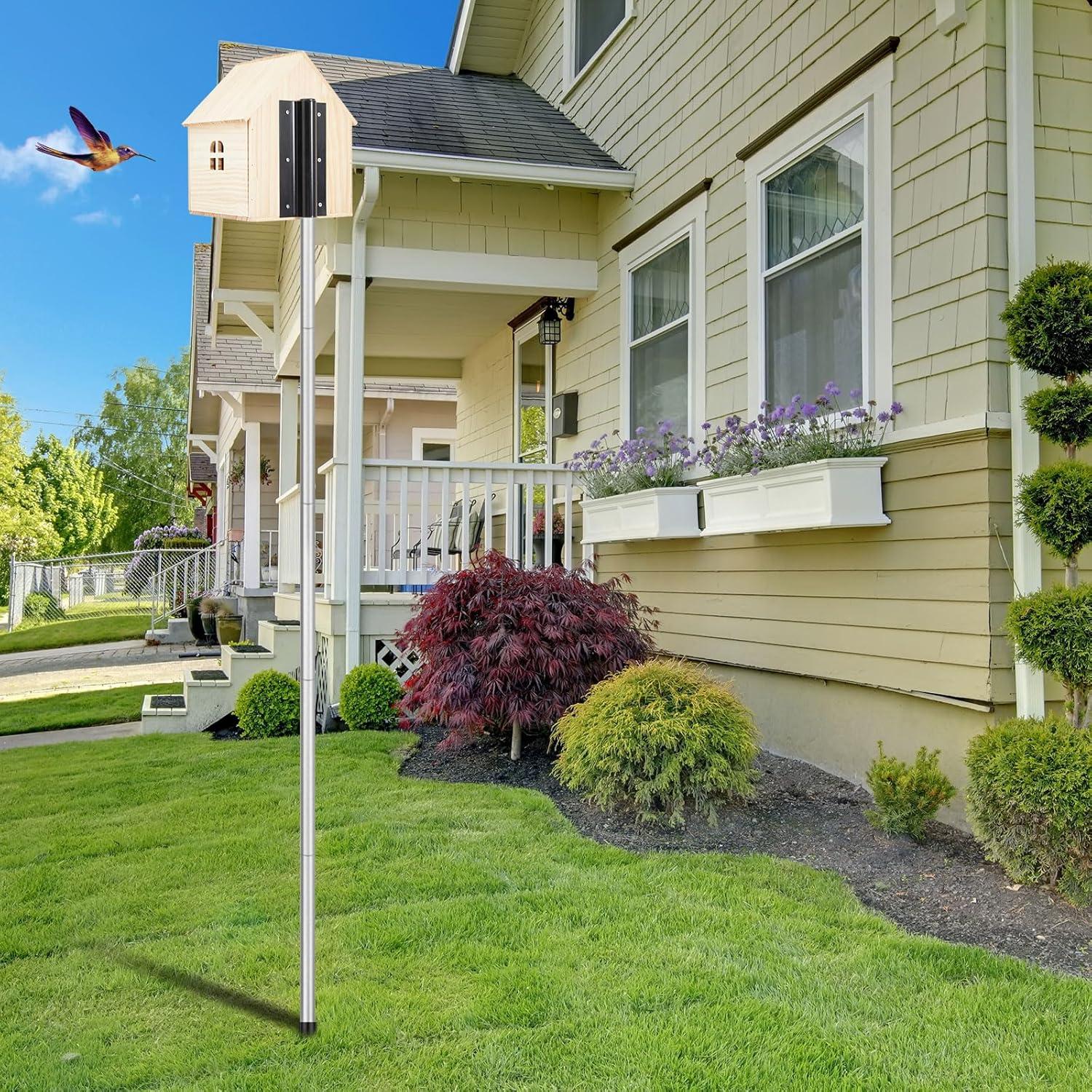 Casa de Pájaro para Golondrinas Moradas Yaocom 5.4m con Poste