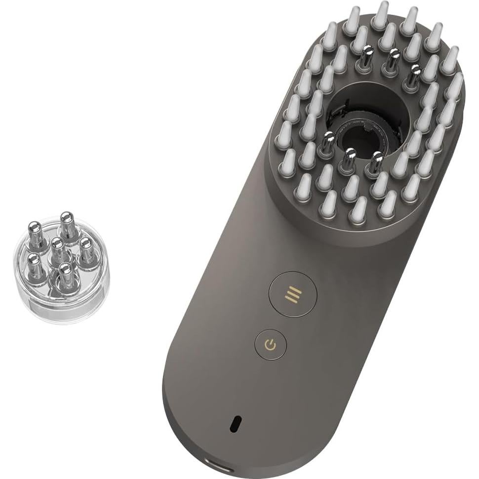 Masajeador de Cuero Cabelludo UNIWA 3 en 1, Cepillo Eléctrico