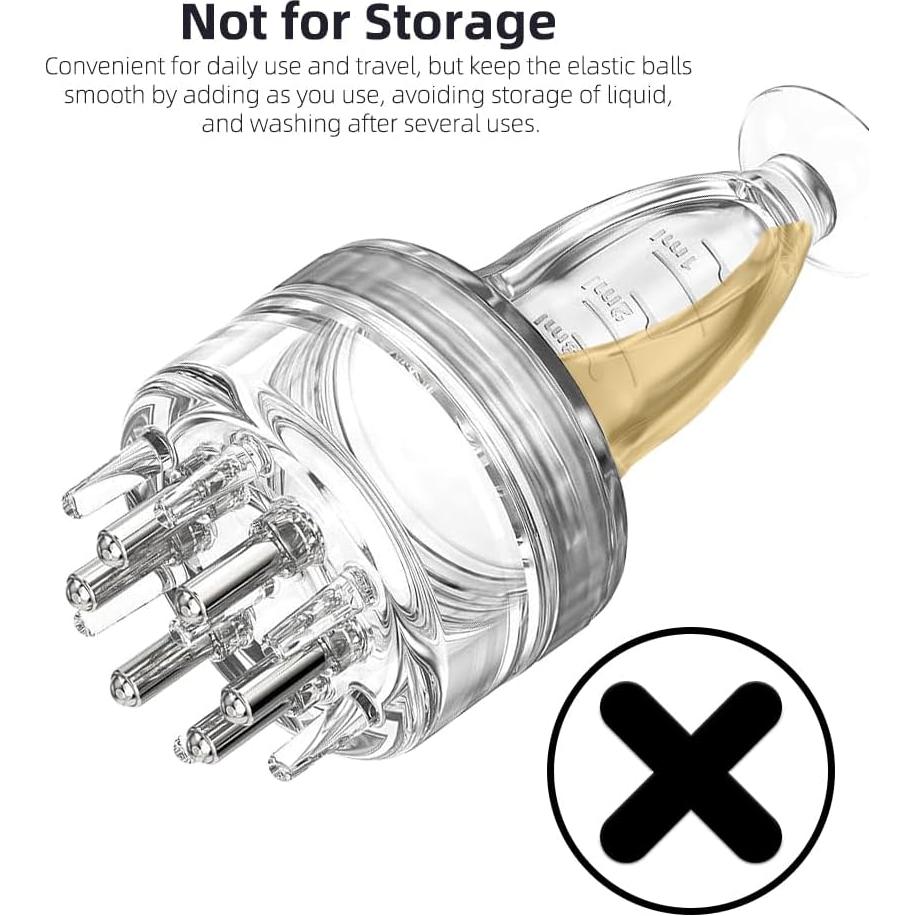 Aplicador de Aceite para Cabello Genérico Mini 32g Cuero Cabelludo