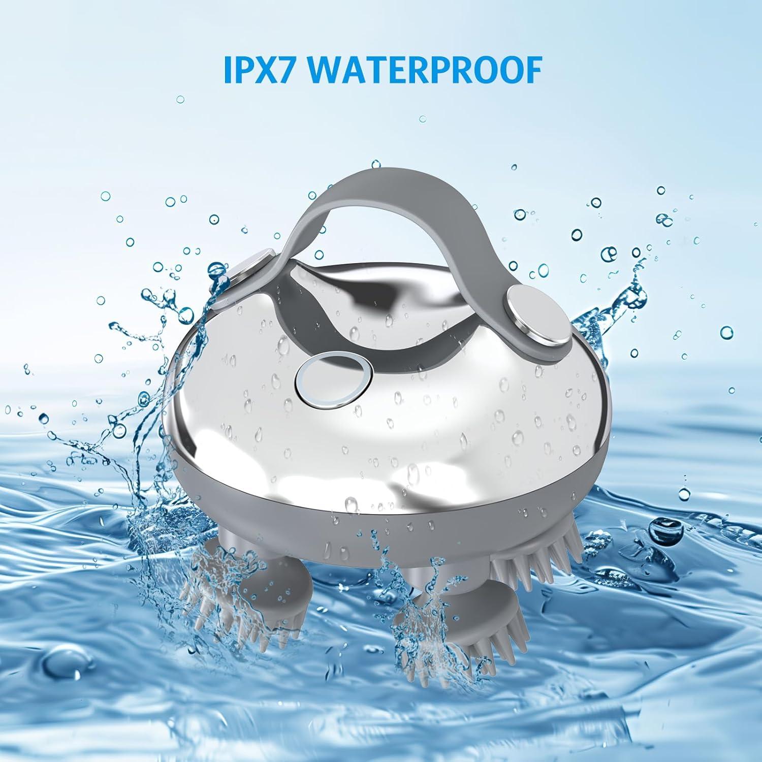 Masajeador Eléctrico de Cuero Cabelludo AMIR Recargable 100 Nodos