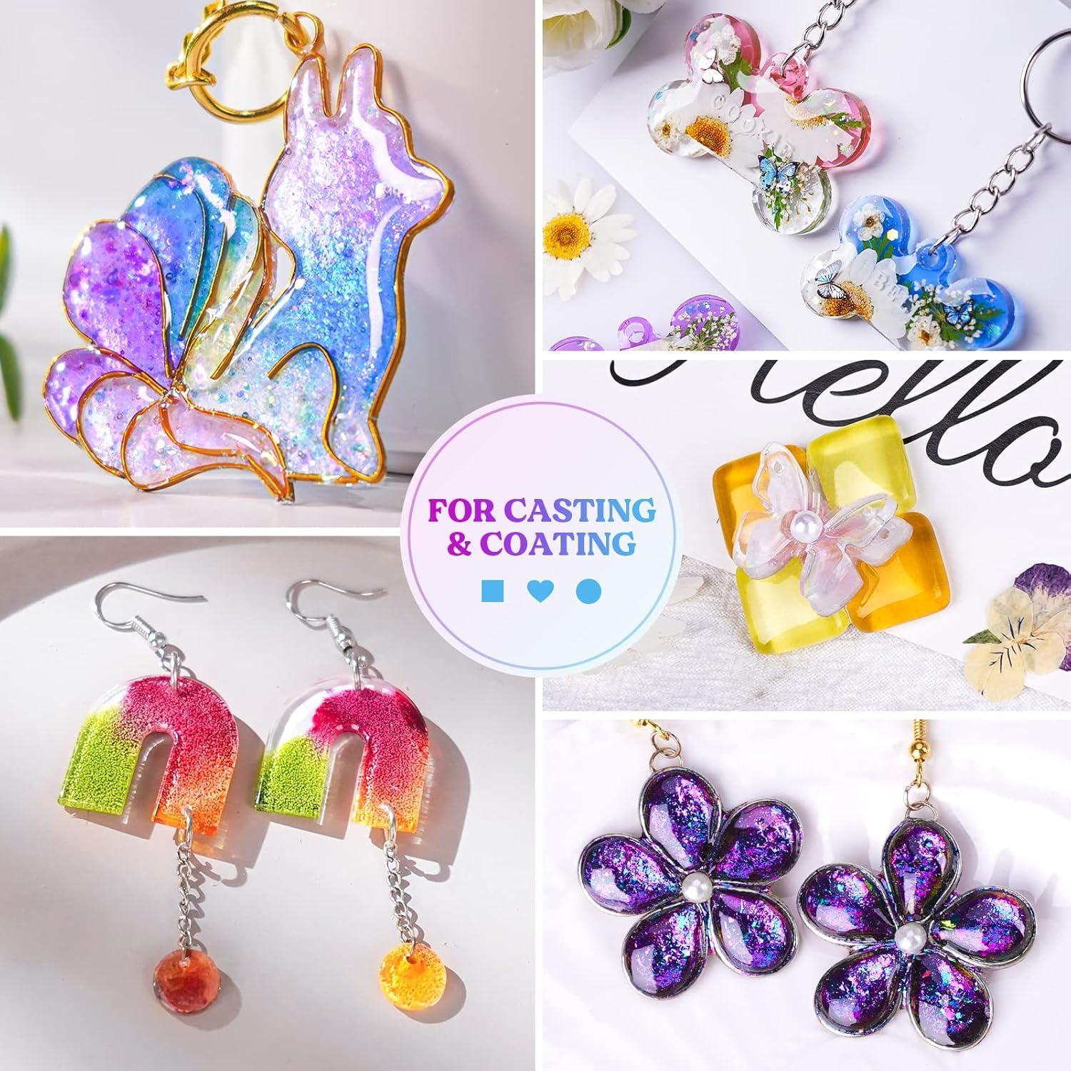 Resina UV LET'S RESIN 200g Cristal Claro Baja Viscosidad