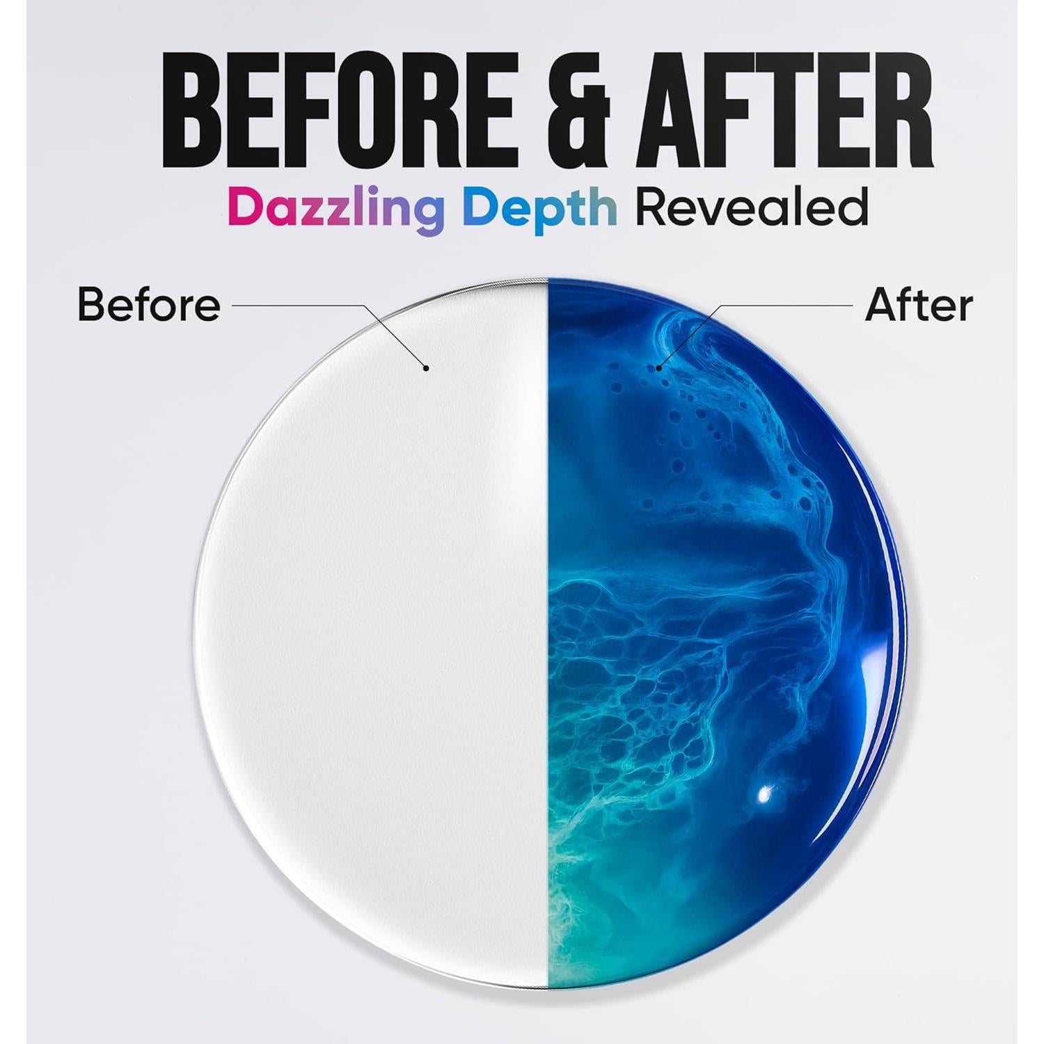 Pó de Mica 30 Colores Resina Epóxica - Pigmentos No Tóxicos