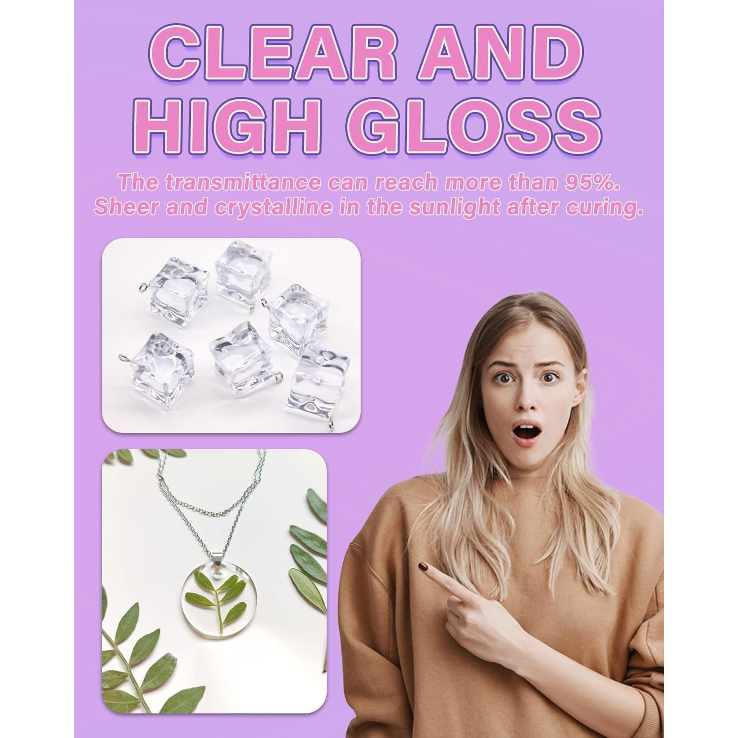 Resina UV 1000g ButiResin - Cristalina, Curado Rápido, Baja Viscosidad