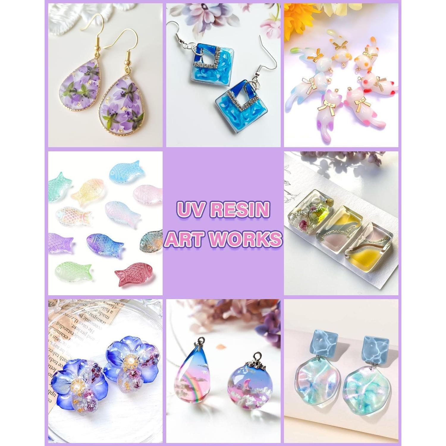 Resina UV 1000g ButiResin - Cristalina, Curado Rápido, Baja Viscosidad