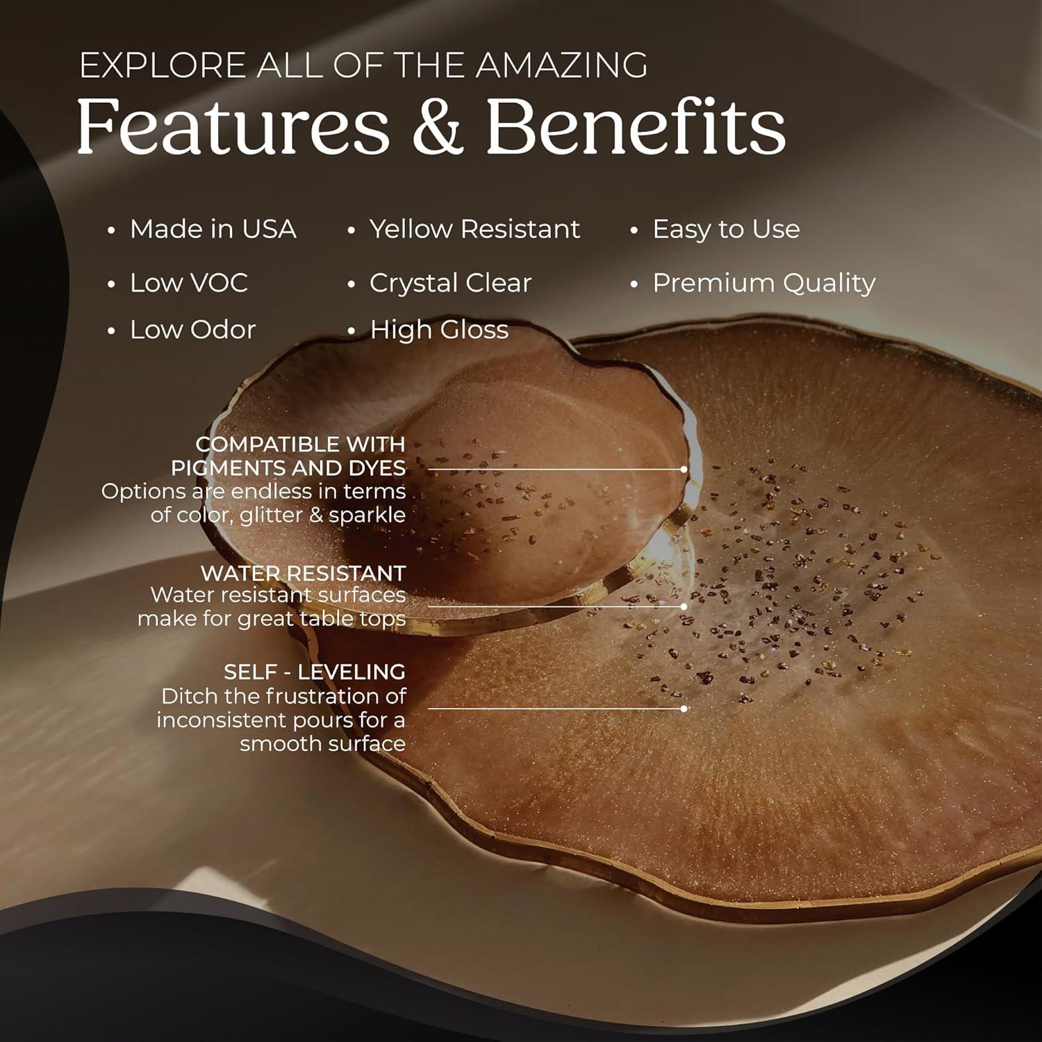 Resina Epóxica de Curado Rápido Promise 0.95 L Cristal Claro