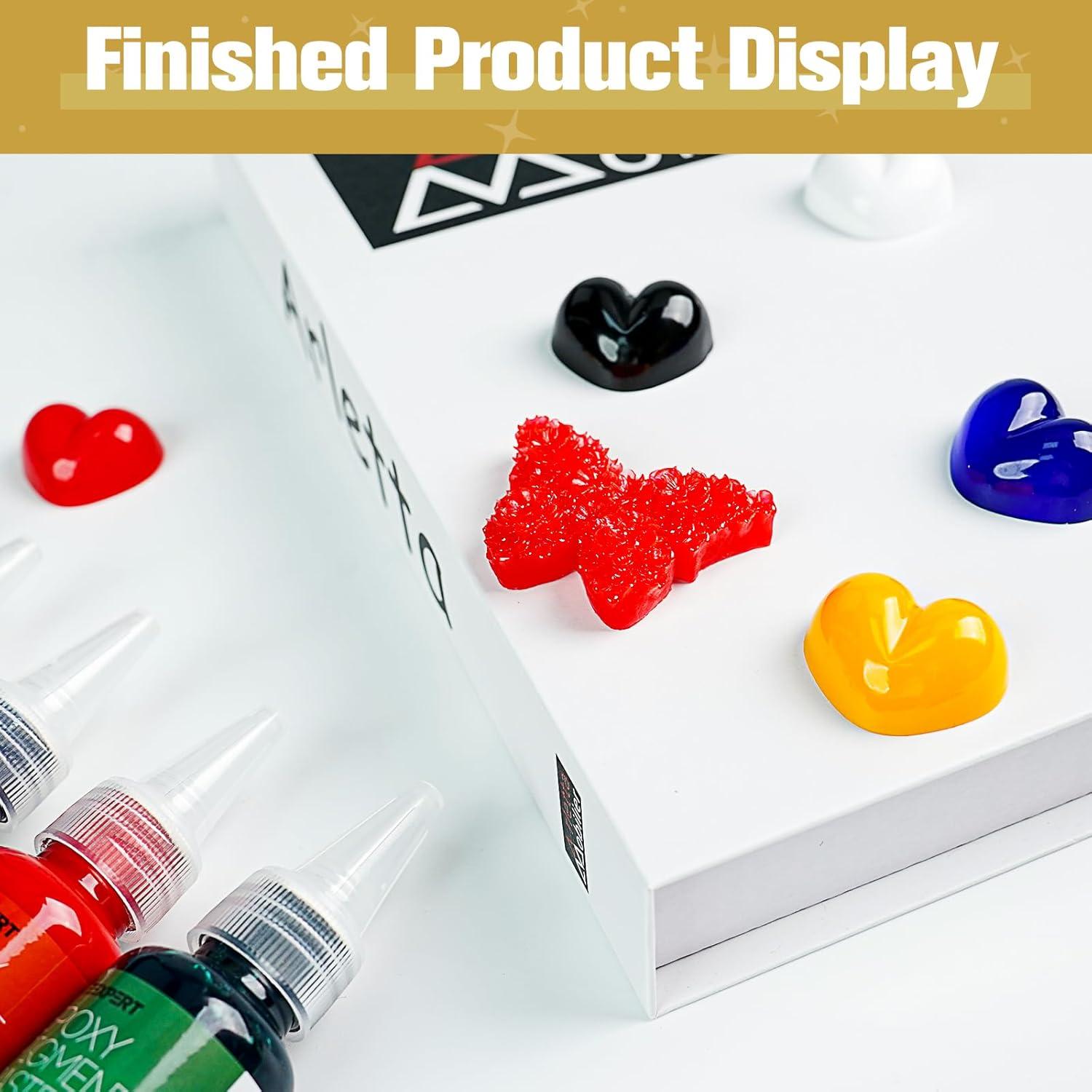 Set de Pasta de Pigmento Epóxico Teexpert 300ml 6 Colores