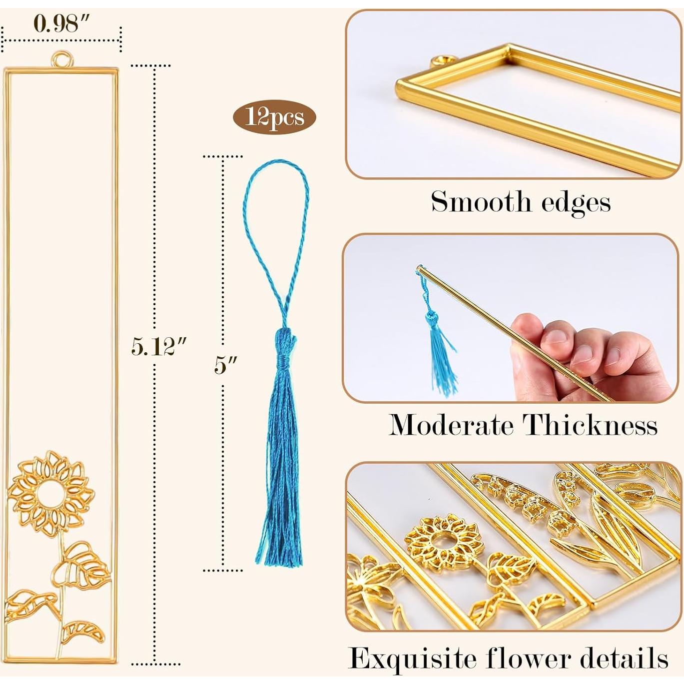 Kit de Marcadores de Resina UV 12pcs LET'S RESIN con Borlas