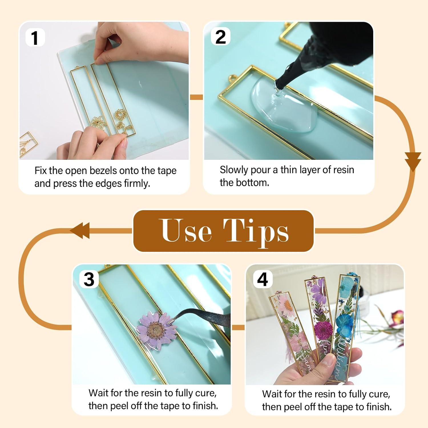 Kit de Marcadores de Resina UV 12pcs LET'S RESIN con Borlas