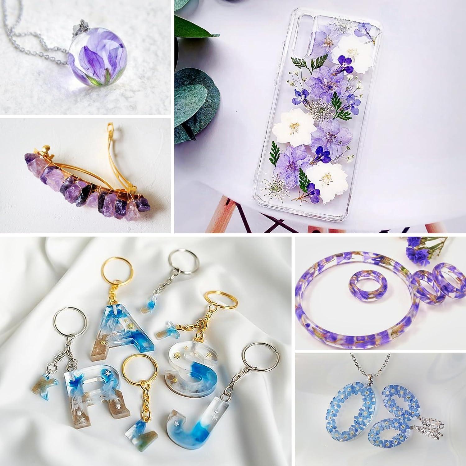 Resina UV 1000g EPRESINART Cristalina para Manualidades y Joyería