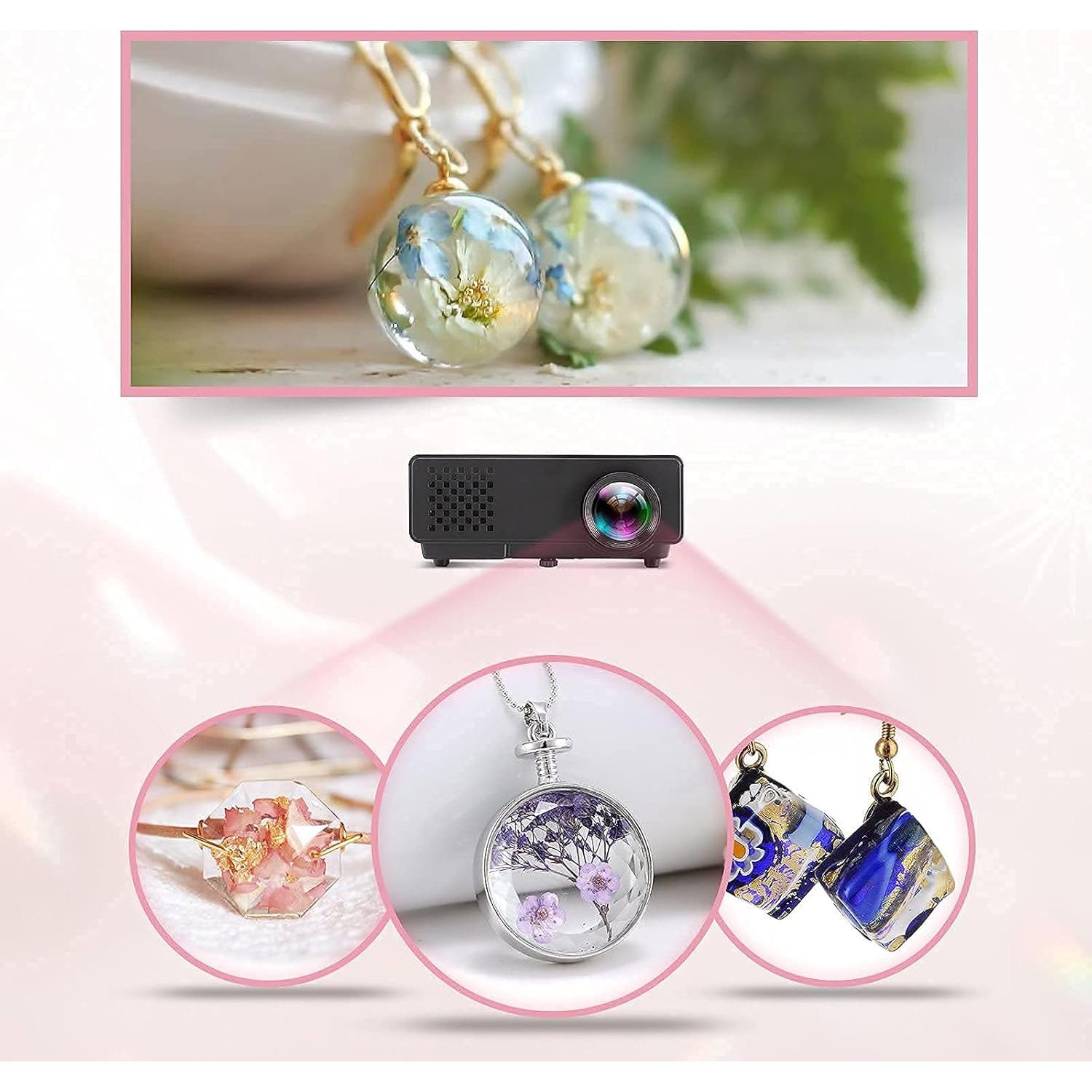 Resina Epóxica UV YIEHO 200g Cristalina Dura para Joyería