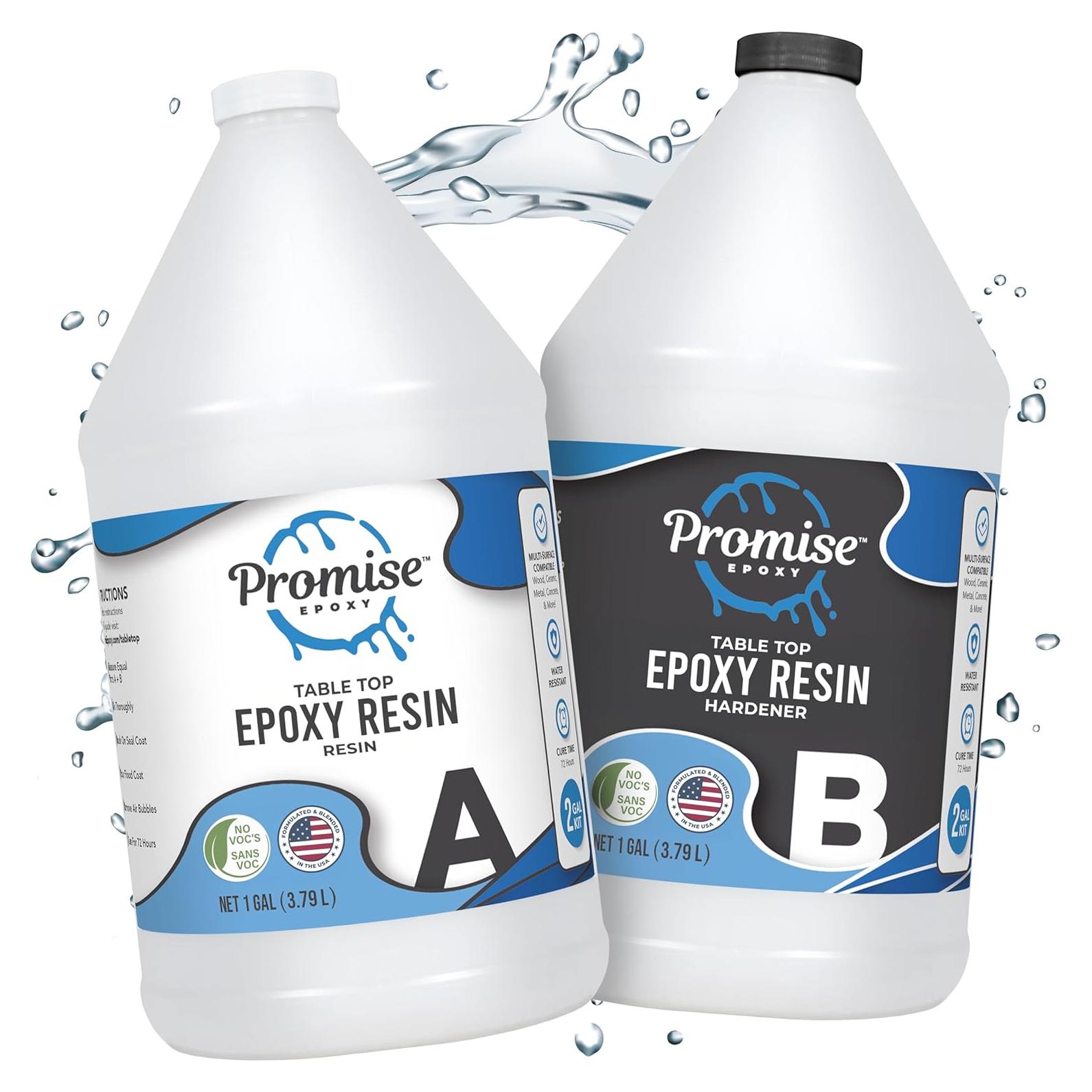 Kit de Resina Epóxica 7.57 L Promise - Autonivelante y Seguro