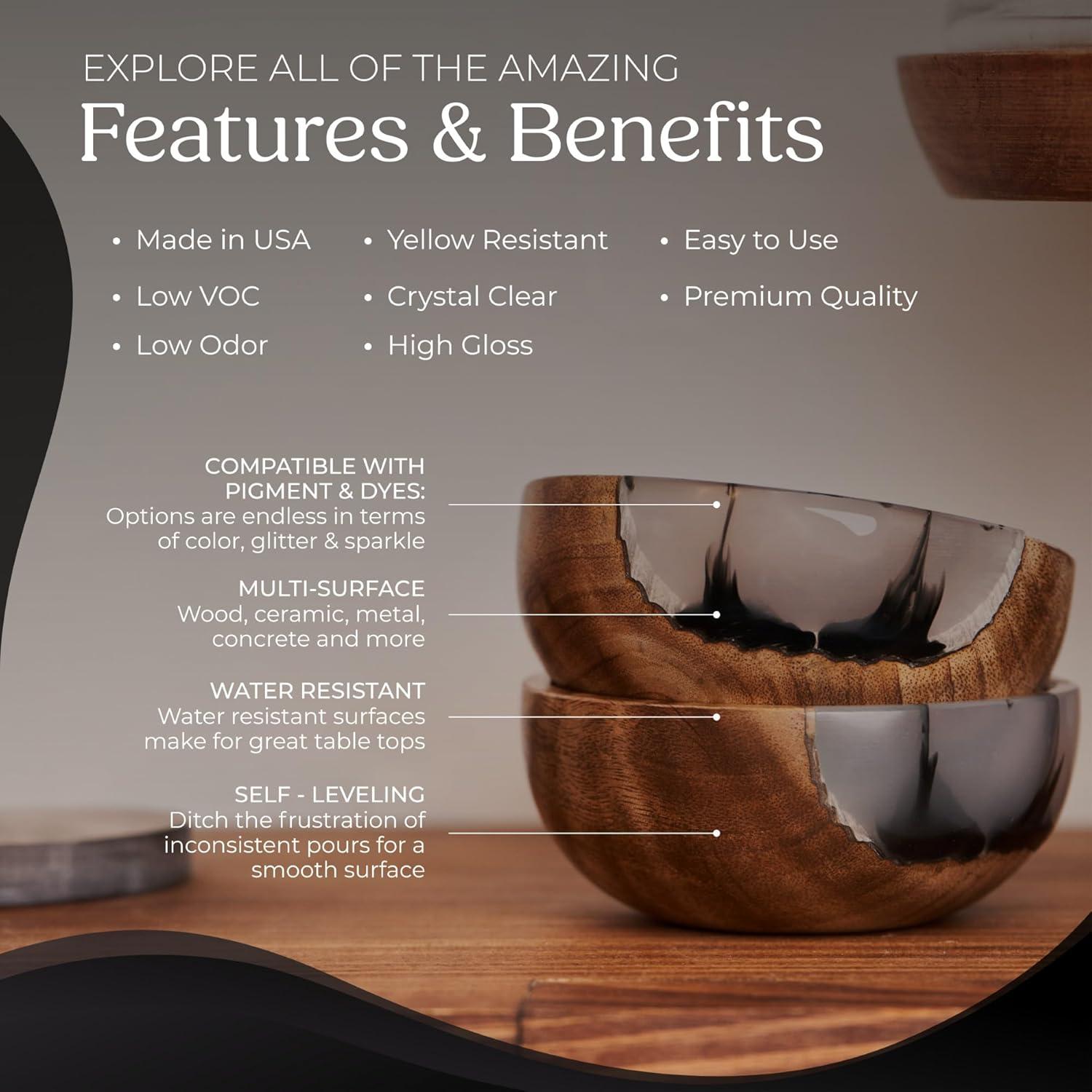 Kit de Resina Epóxica 7.57 L Promise - Autonivelante y Seguro