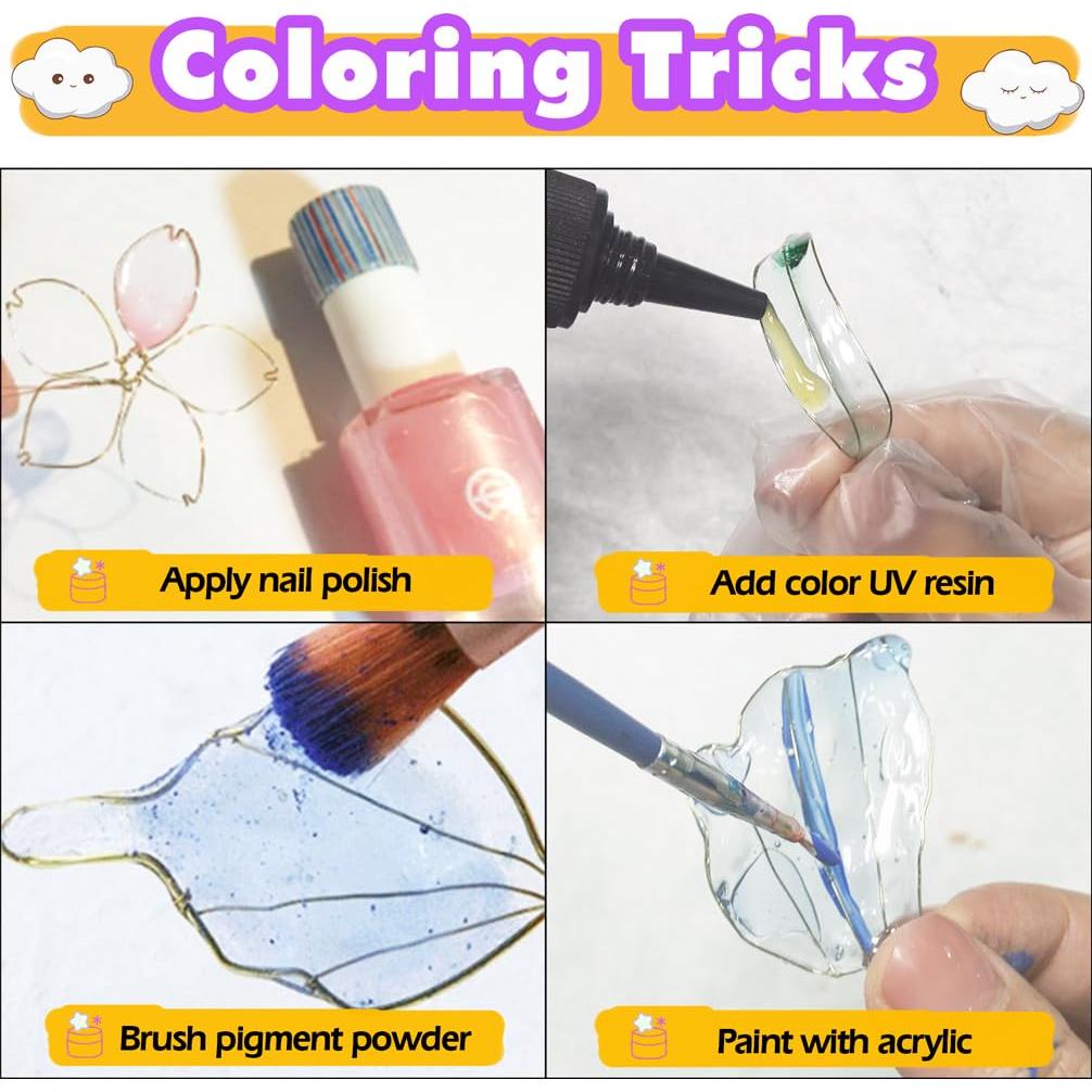 Set de Resina UV Dip FUNSHOWCASE 100ml + Alambre 4mm 7m