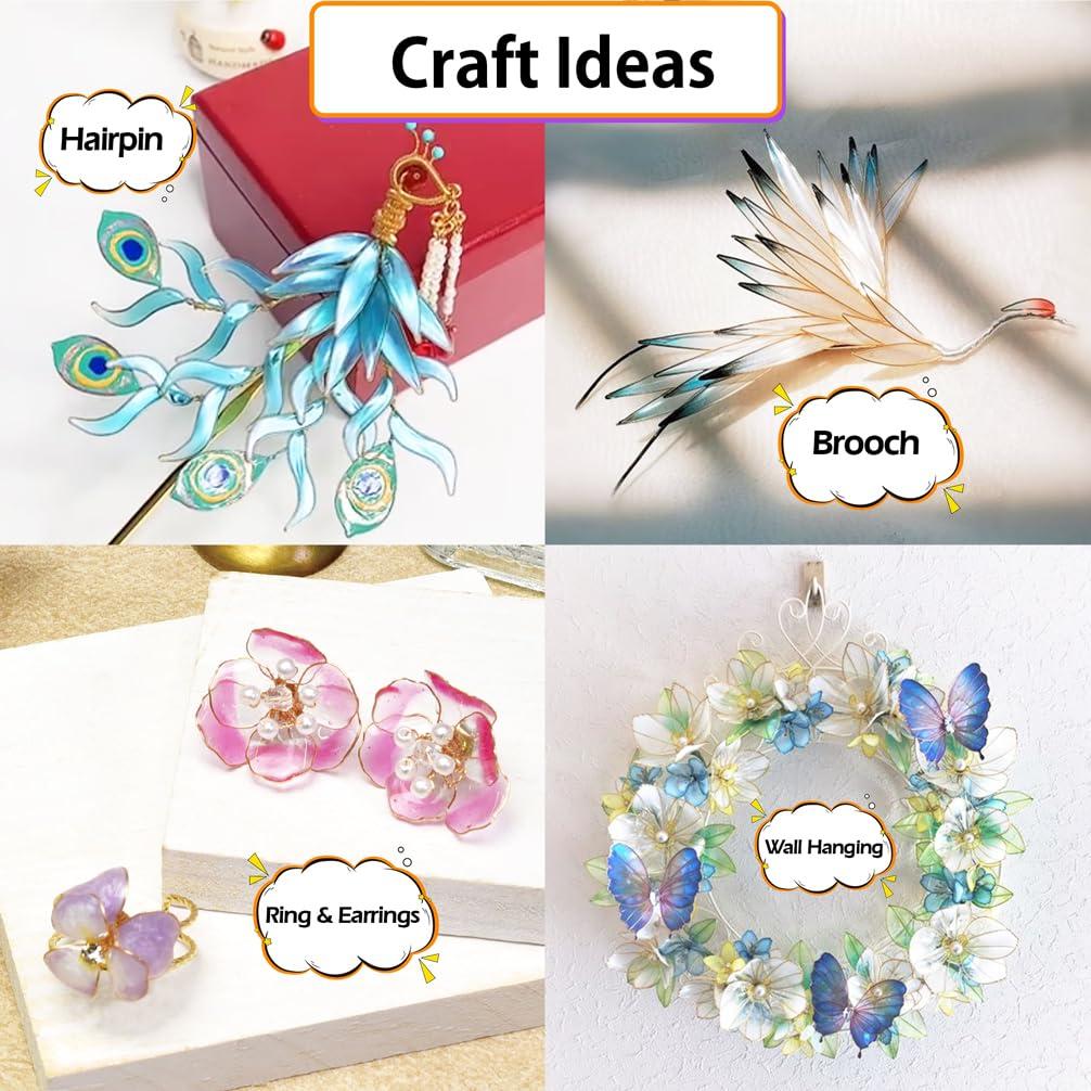 Set de Resina UV Dip FUNSHOWCASE 100ml + Alambre 4mm 7m