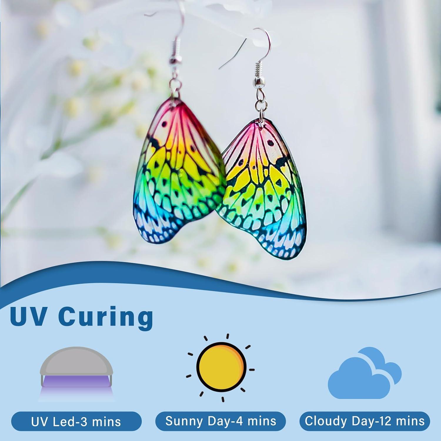 Resina Epóxica UV 300g Bond Craftor - Secado Rápido para Joyas