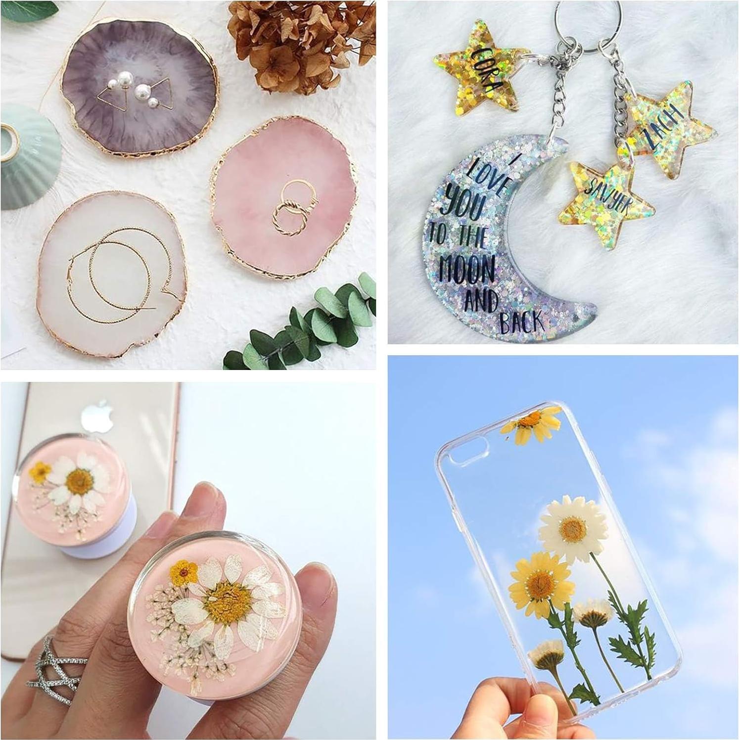 Resina Epóxica Cristalina Shabebe 32oz Autonivelante DIY