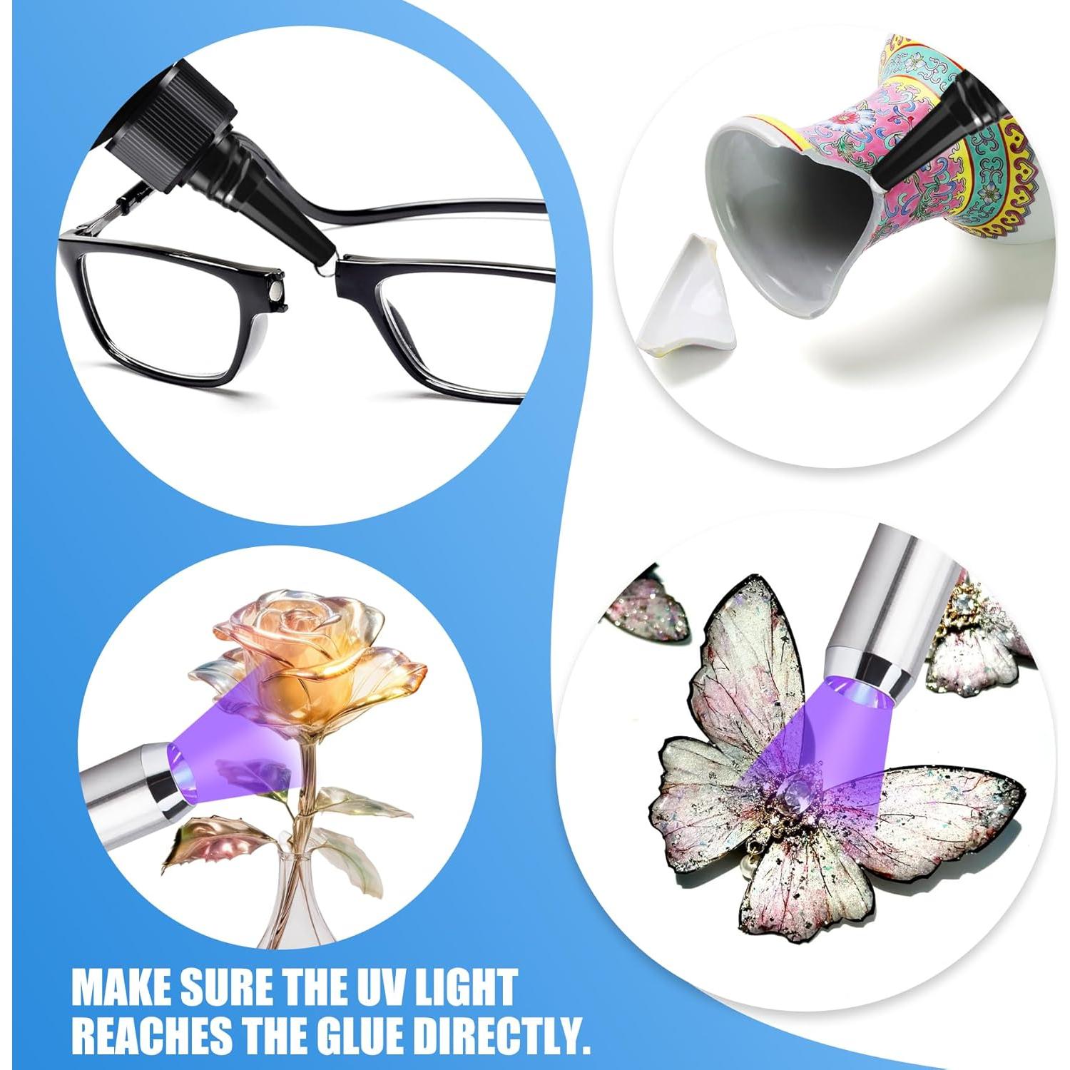 Kit de Resina UV Limino 60g con Linterna UV Recargable 395nm