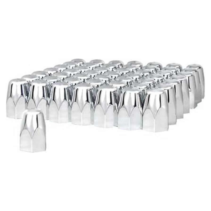 Cubiertas de Tuerca de Rueda United Pacific 10084CB Cromo 60 Pzas