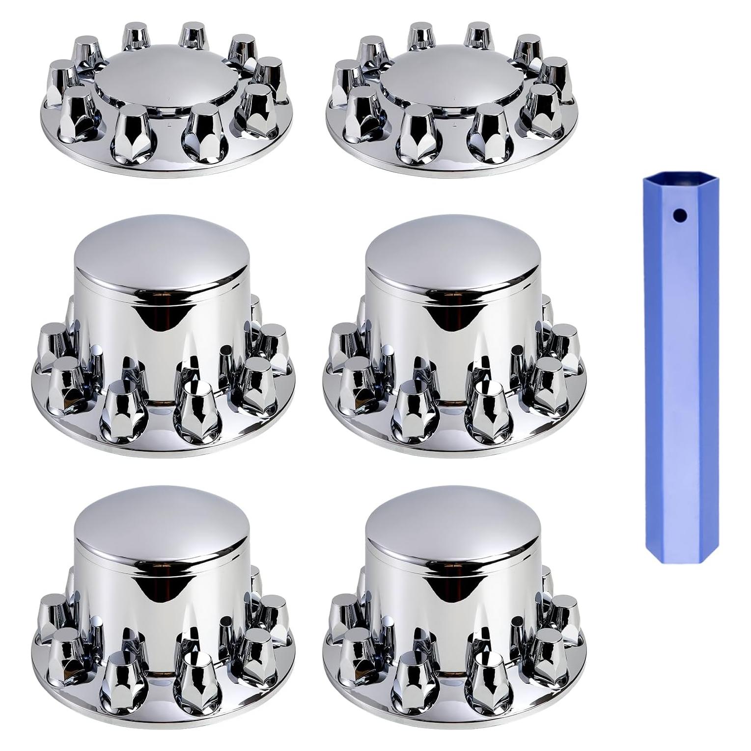 Cubiertas de Rueda de Eje Wehymne para Camión Semi - 2 Frontales y 4 Traseras