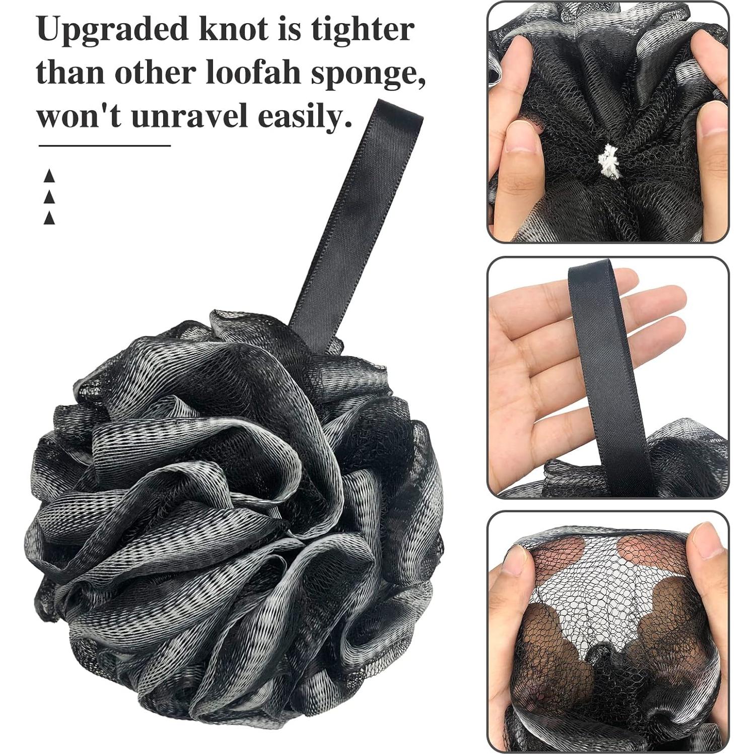 Paquete de 10 Esponjas de Baño Loofah Panxxsen 40g - Exfoliantes