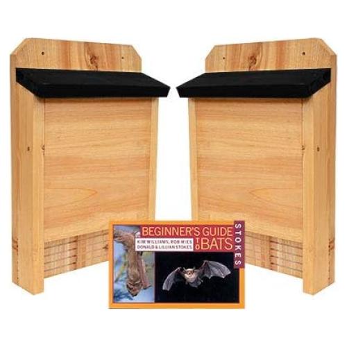 Casa para Murciélagos de Cedro Nature's Way con Libro - 2 Unidades