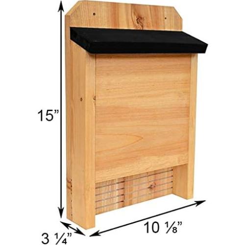 Casa para Murciélagos de Cedro Nature's Way con Libro - 2 Unidades