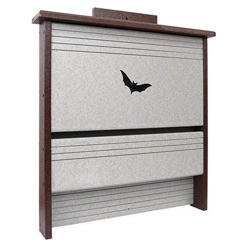 Casa para murciélagos Green Meadow de plástico reciclado 20 unidades