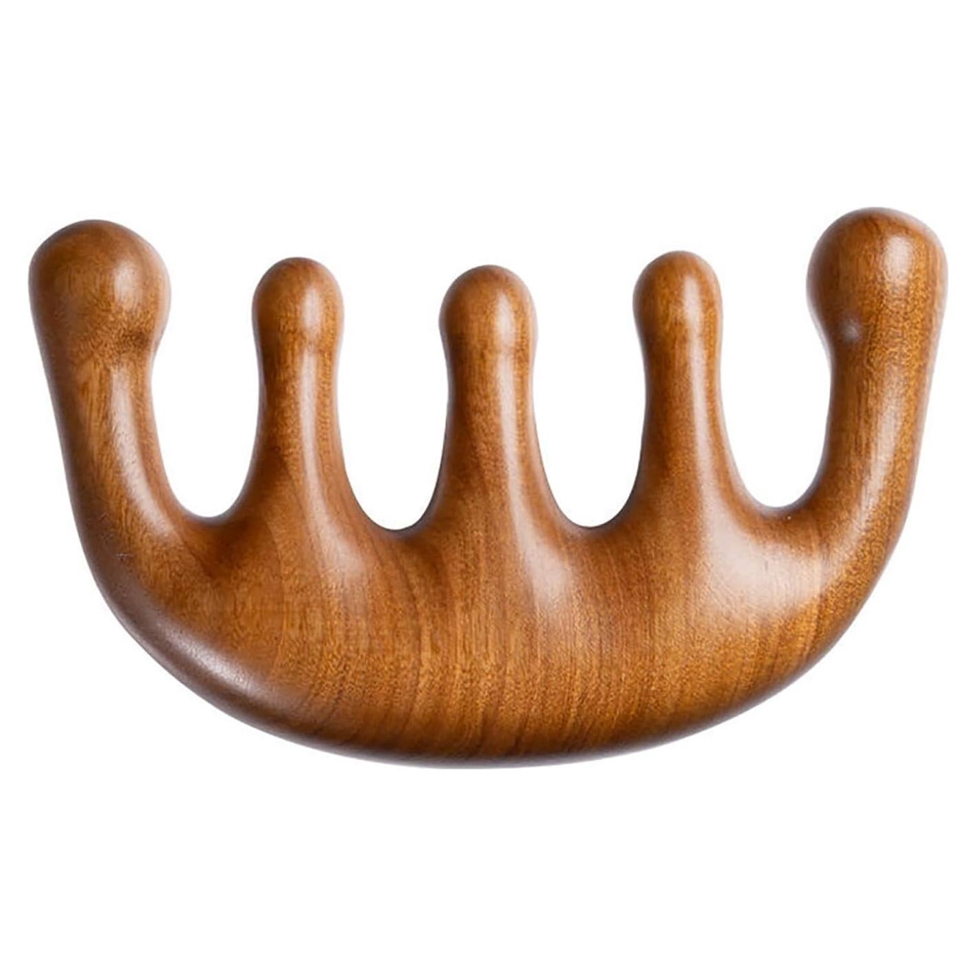 Peine de Masaje de Madera FKYzixeh - Cuero Cabelludo y Cuidado del Cabello