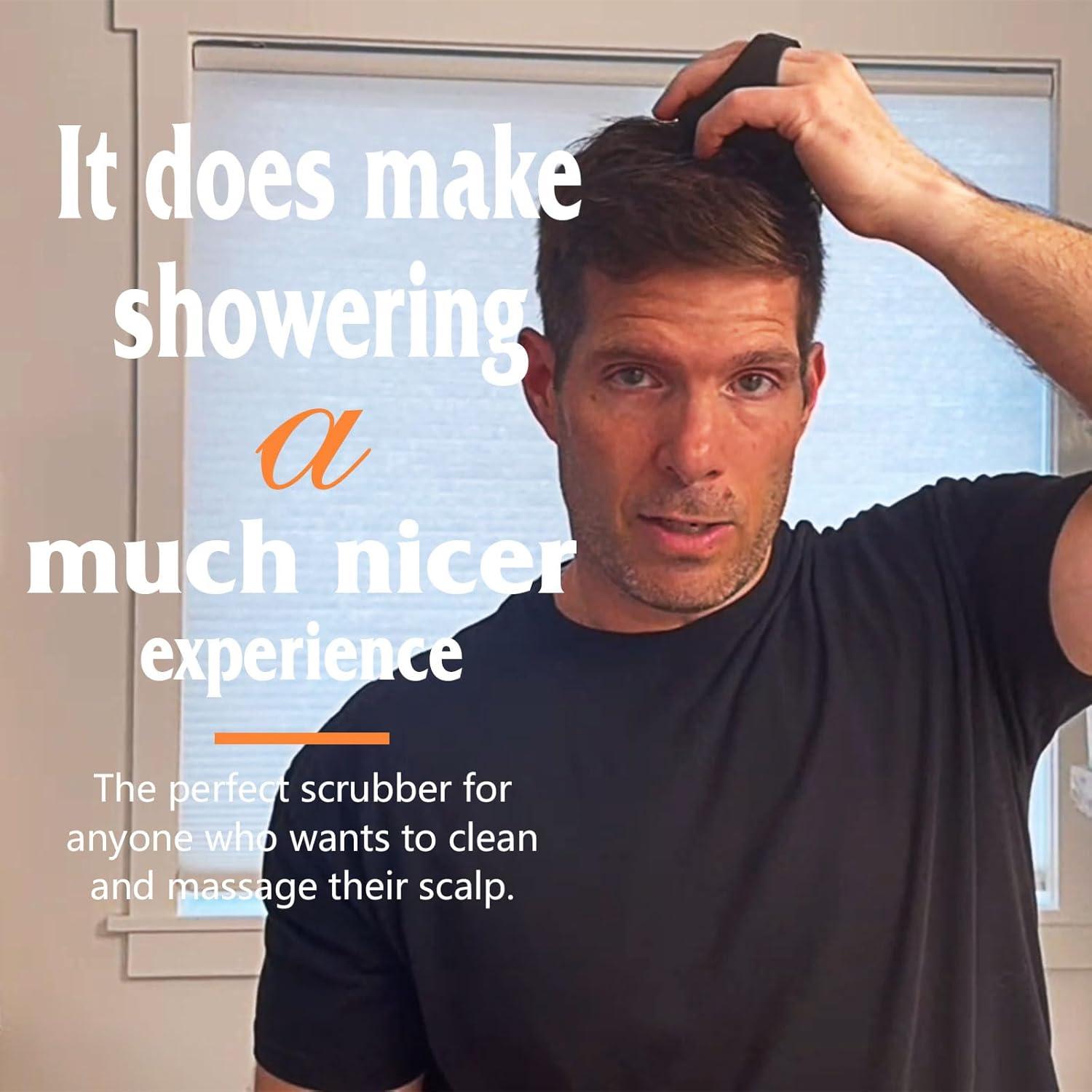 Cepillo de Masaje para Cuero Cabelludo YEALIR - Silicona 100%