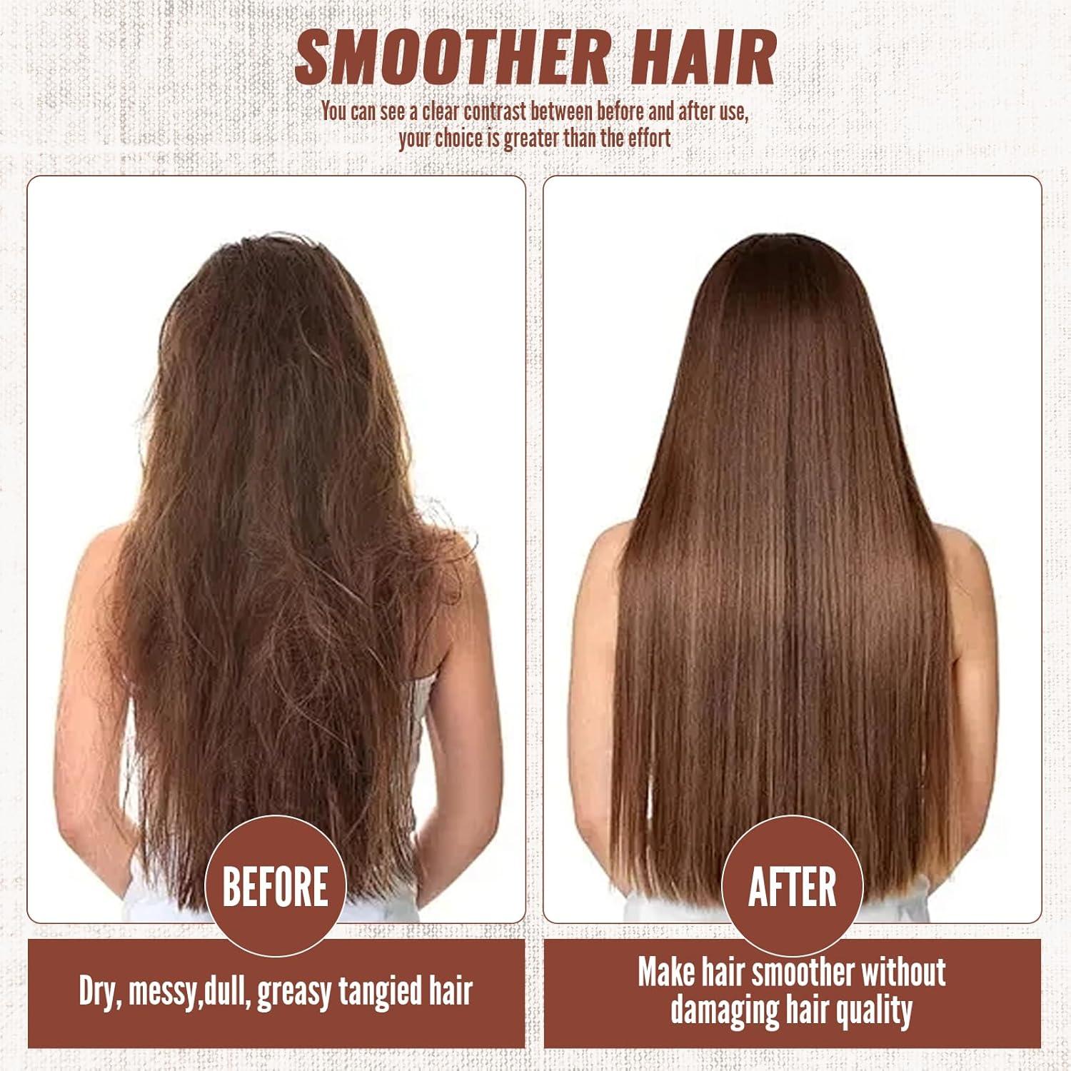 Masajeador de Cuero Cabelludo de Bambú 2 Pcs Antiestático