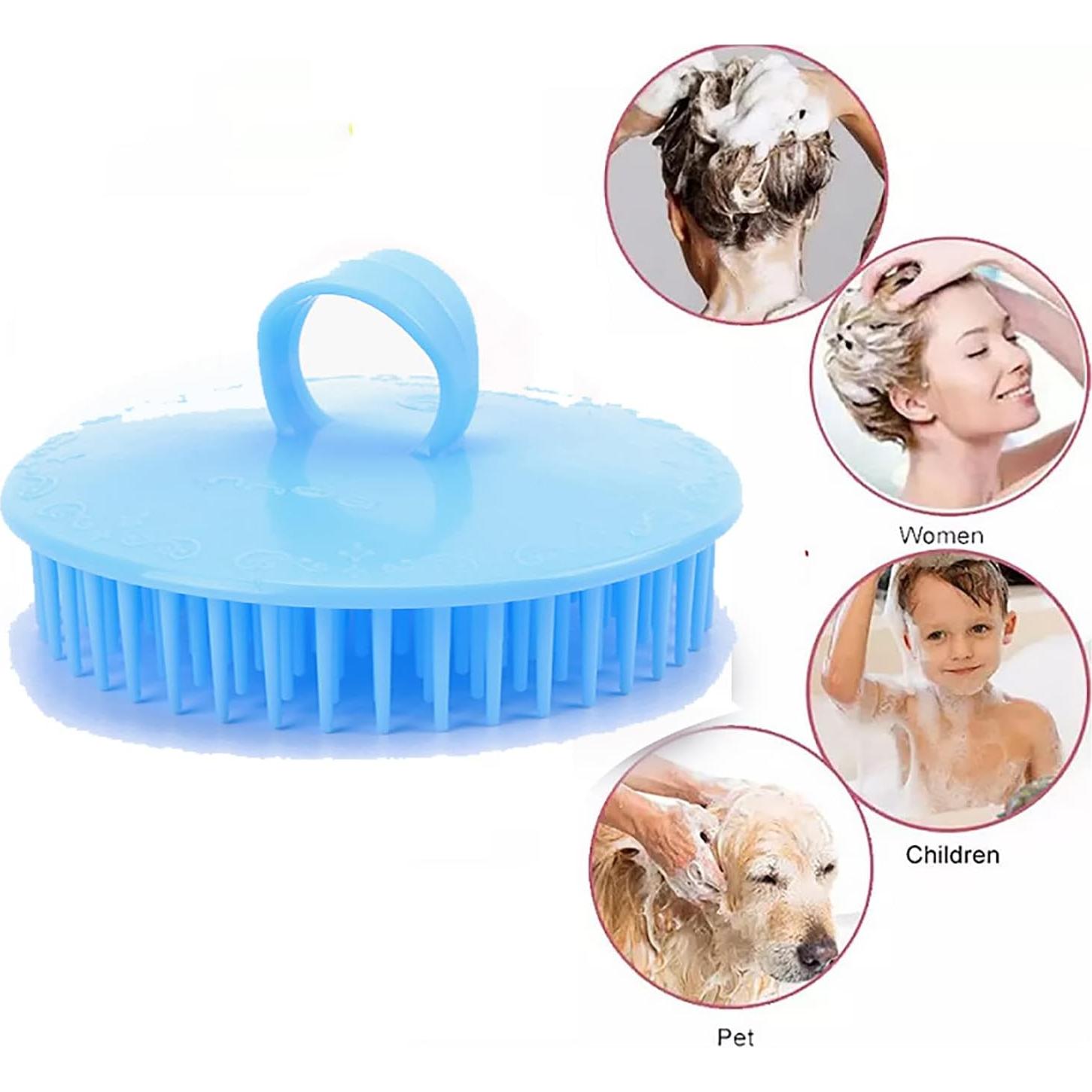 Paquete de 2 cepillos de masaje para cuero cabelludo Normandy Tech