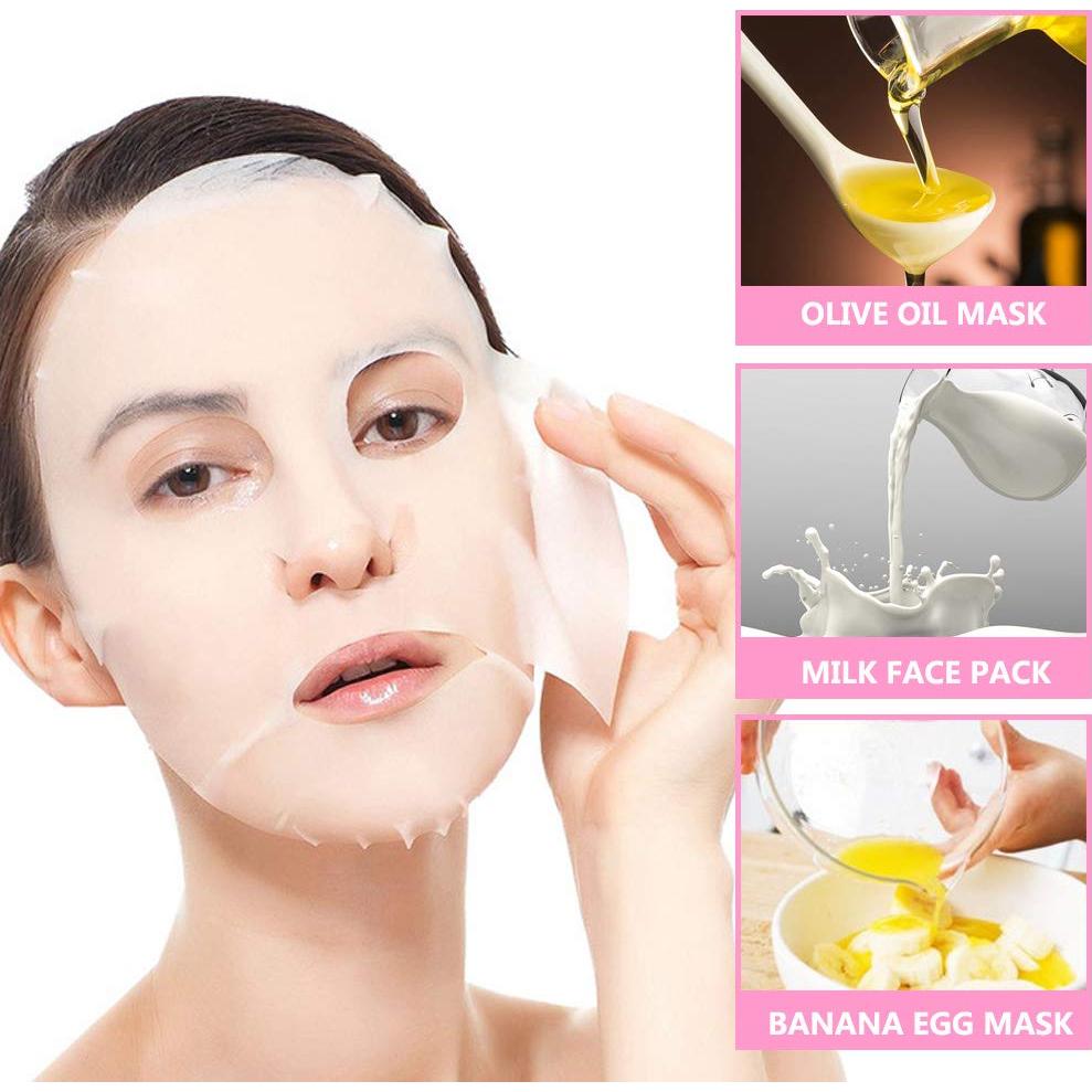 100 Piezas de Mascarillas Faciales Comprimidas Cayanmydery