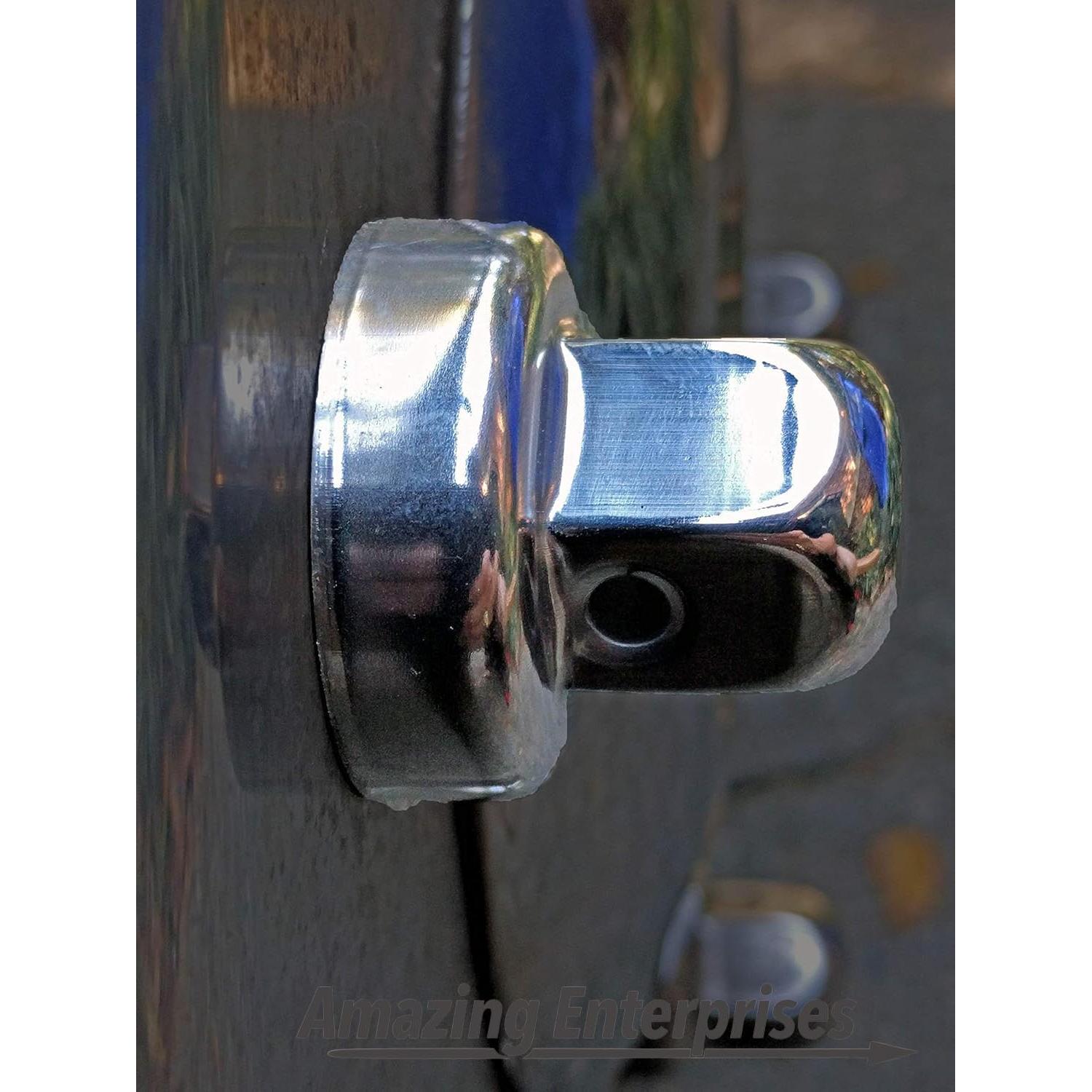 Cubiertas de Tuercas de Rueda Alcoa 19mm Acero Inoxidable (5 Pzas)