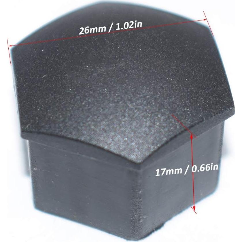 Cubiertas de Tuercas de Rueda OEMASSIVE para Tesla Model 3 Y S X - 20 Piezas